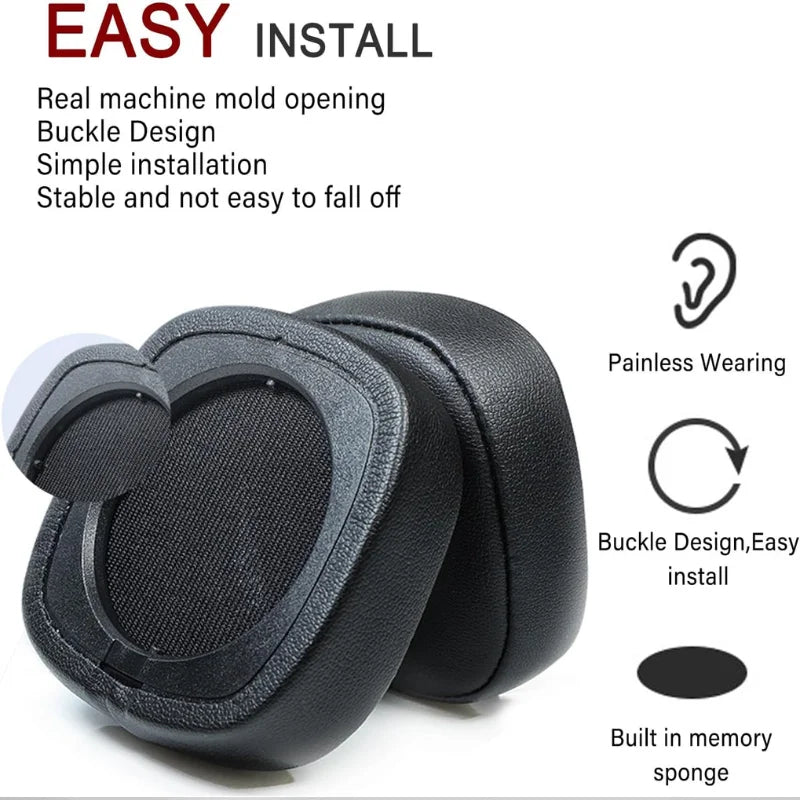 Replacement Headband Repair for Marshall Major III 3 Major IV Major 4 Heaphones PU and Soft Memory Foam Top Headband and Ear Pad