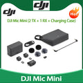 Original DJI Mic Mini (1 TX + 1 RX) Wireless Microphone Ultralight Detail-Rich Audio Noise Cancelling Automatic Limiting