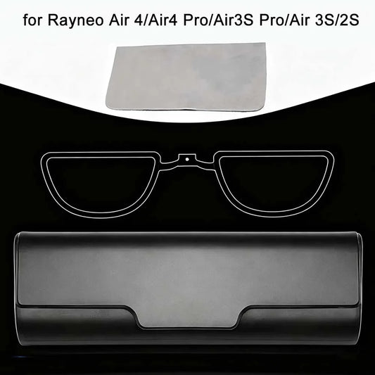 Myopia Lenses Frame for Rayneo Air 4/ Air4 Pro/ Air3/ 3S/ 3S Pro/Air 2S Glasses Frames Box Cloth AR Smart Glasses Accessories