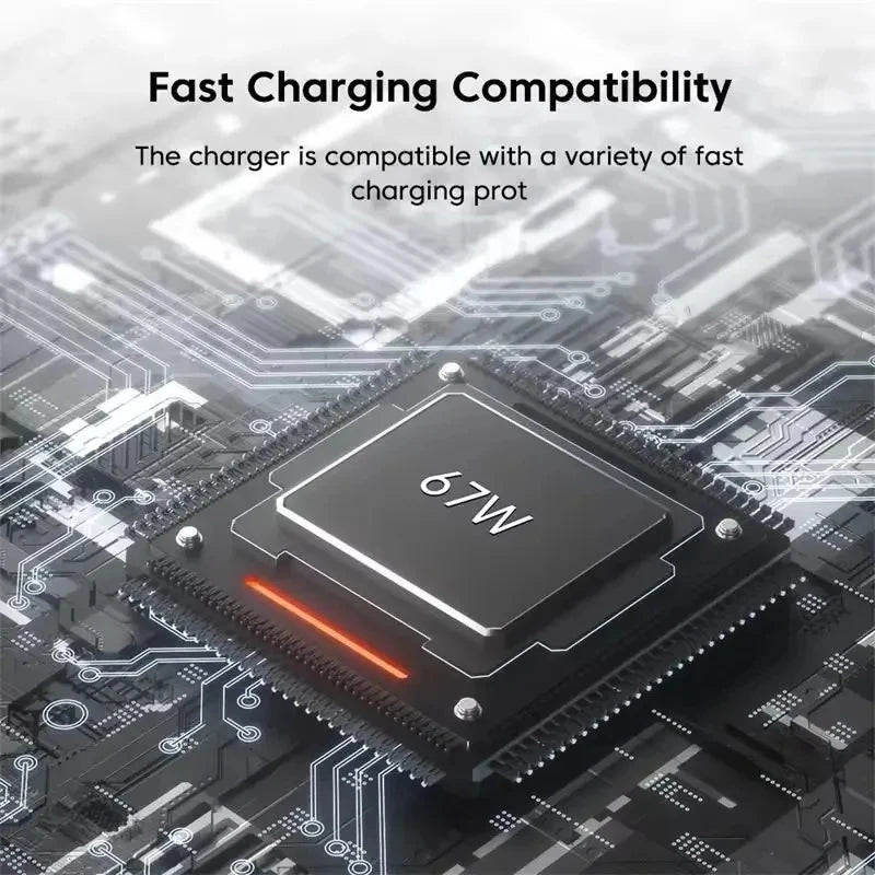 For XIAOMI 67W Charger Cargador Hyper Turbo Charge Adapter 67W Fast Charging Cable For Mi 15T 13T 13 12 Lite Poco X5 Pro F5 F4