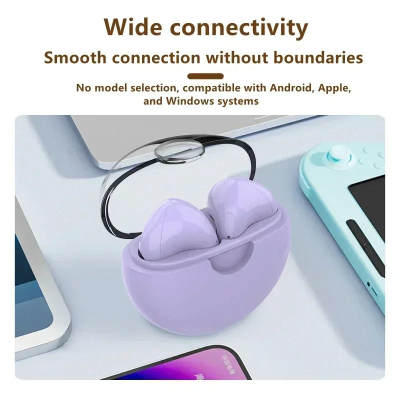 A6C Original Wireless earphones Dual In Ear headphones Ultra Long Standby Running Bass Sport earburds music headset with Mic