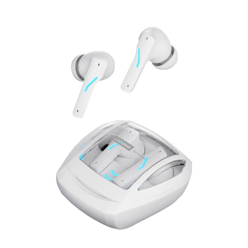 New Lenovo GT100 TWS Bluetooth 6.0 Gaming Headphones Low Latency Long Battery Life In Ear Wireless Earbuds HD Calls Earphones