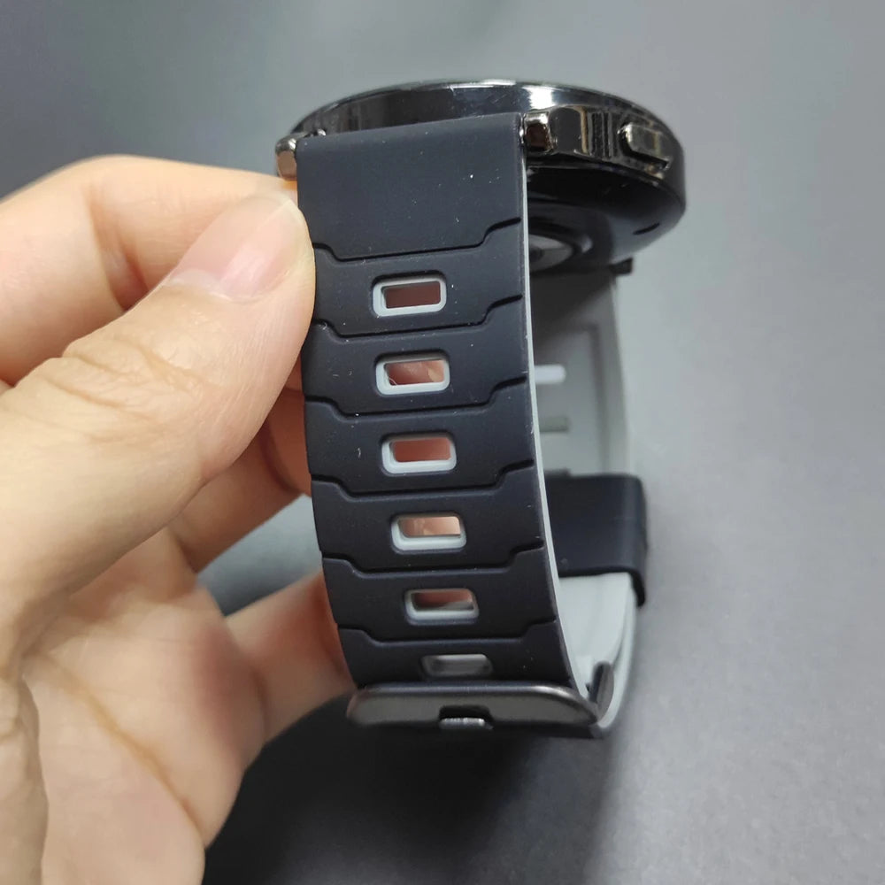 22mm Two-Tone Silicone Band Quick Release Strap For Garmin Forerunner 570 47MM 265 255 Music/Venu 4 3 2 45MM Sport Bracelet Belt