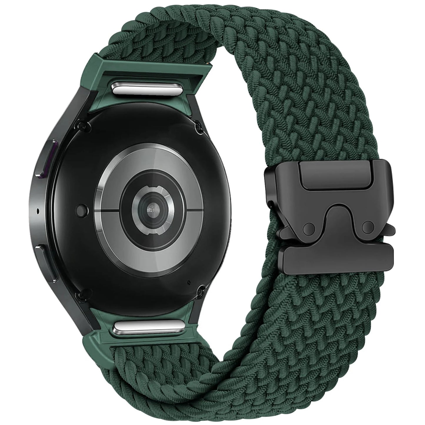 Straps For Galaxy Watch 4 classic/5 Pro/6 classic/7/FE 44mm 40mm 45 43 47 Parachute Braided Bracelet correa Galaxy watch 7 Band