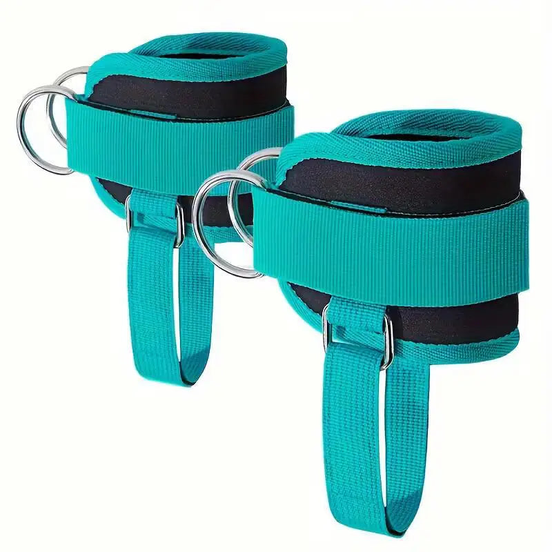New Ankle Straps for Cable Machines Kickbacks-Adjustable Comfort Ankle Cable Attachments for Gym Ankle Leg Extensions