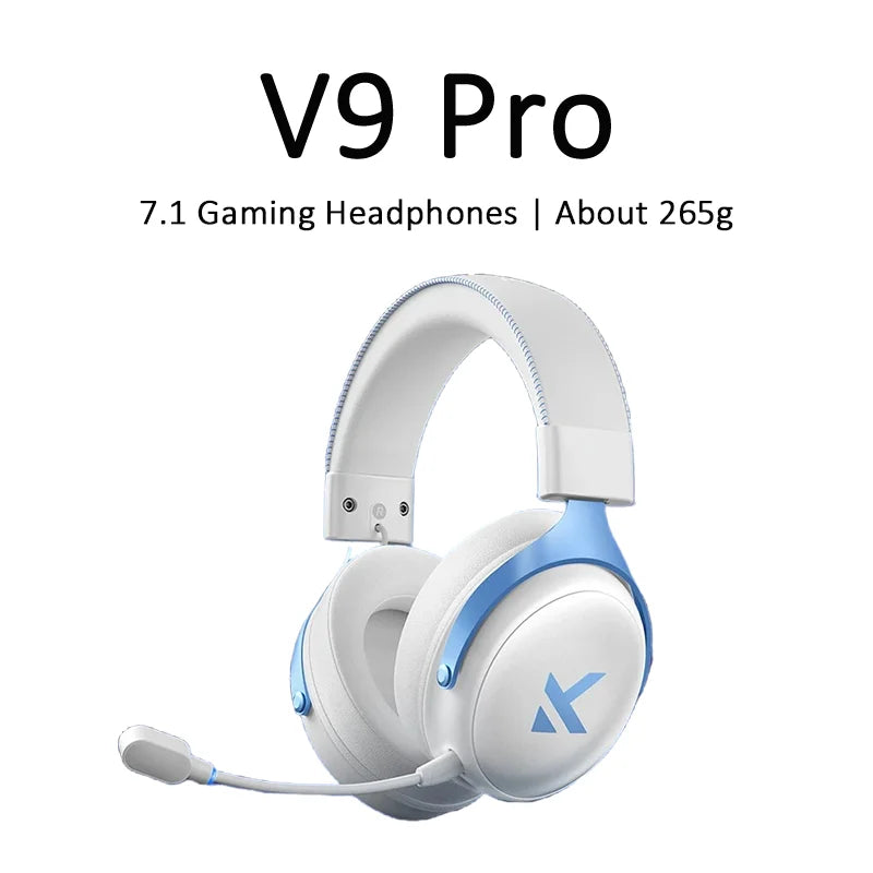 MCHOSE V9 Pro 7.1 Esports Headphones Head Mounted Four Mode Gaming Bluetooth C-Media Processor Computer with Microphone 2000mAh