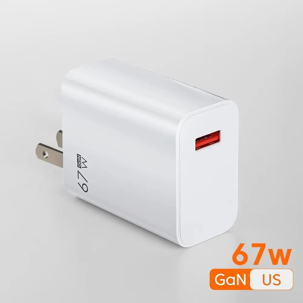 For XIAOMI 67W Charger Cargador Hyper Turbo Charge Adapter 67W Fast Charging Cable For Mi 15T 13T 13 12 Lite Poco X5 Pro F5 F4