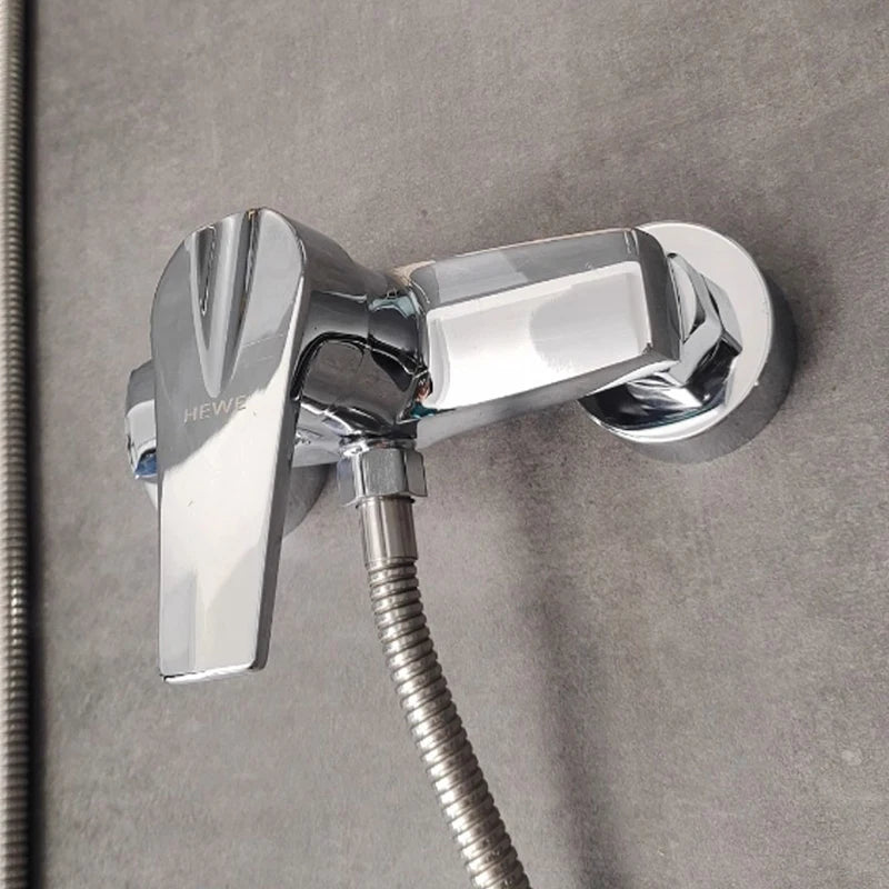 Bathroom Shower Bathtub Faucet Wall Mounted Hot and Cold Water Mixing Valve Nozzle Bathroom Faucet Bathroom Accessories