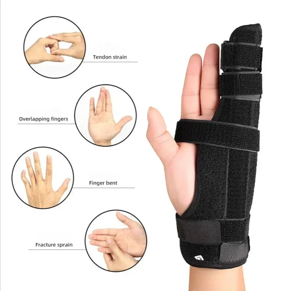 Fracture Splint Immediate Relie Metacarpal Splint Brace Support Fixed Finger Brace Protector Adjustable Splint Boxer Break