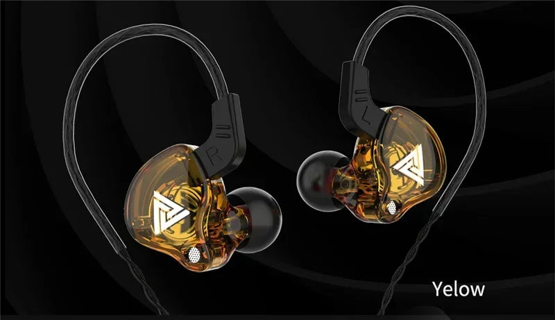 VIKEFON QKZ AK6 In Ear Earphone 6 Dynamic Driver Unit Headphone With Mic Stereo Sports HIFI Subwoofer Headset Monitor Earbuds