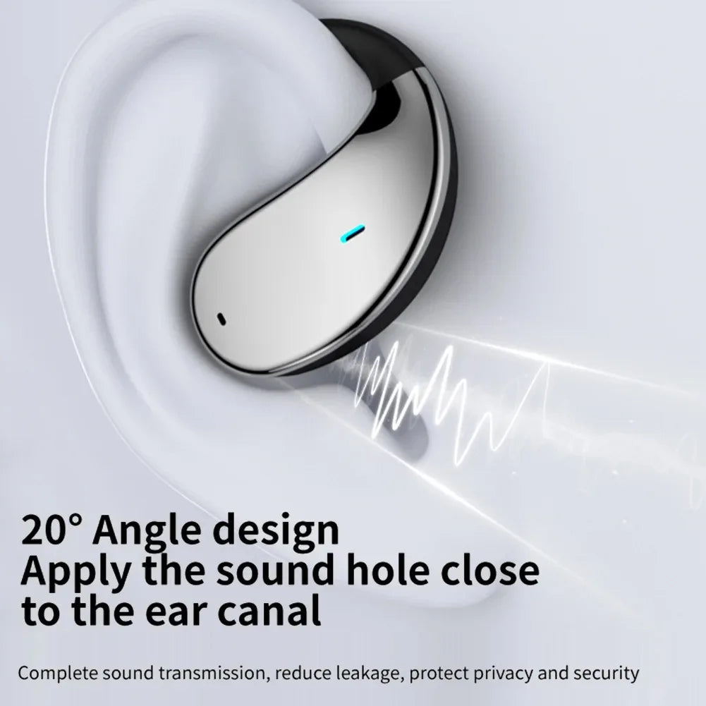 Bluetooth 5.4 Earphones AI Real Time Translation Headphones Support 144 Language Ear-hook Headsets HiFi Noise Reduction Earbuds