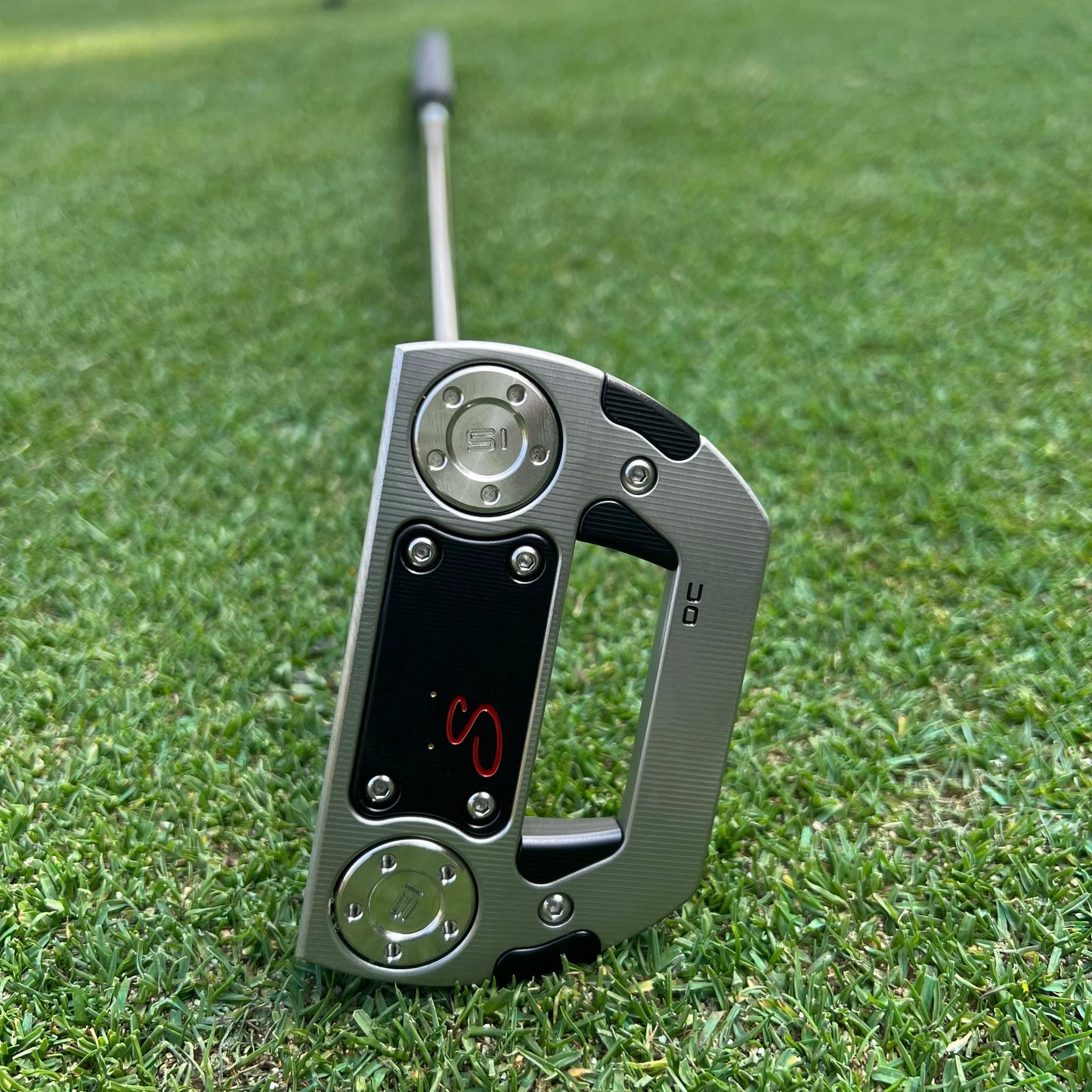 New golf club OC forward-placed mid-insert low-torque putter, fully equipped with a softer-feeling SCS carbon steel inset face