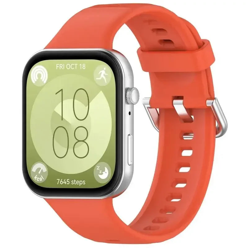 Original Silicone Strap for Huawei Watch Fit 5/5Pro 4/4Pro Wristband Sport Bracelet Wrist Band For Huawei Fit3 Belt Accessorieo