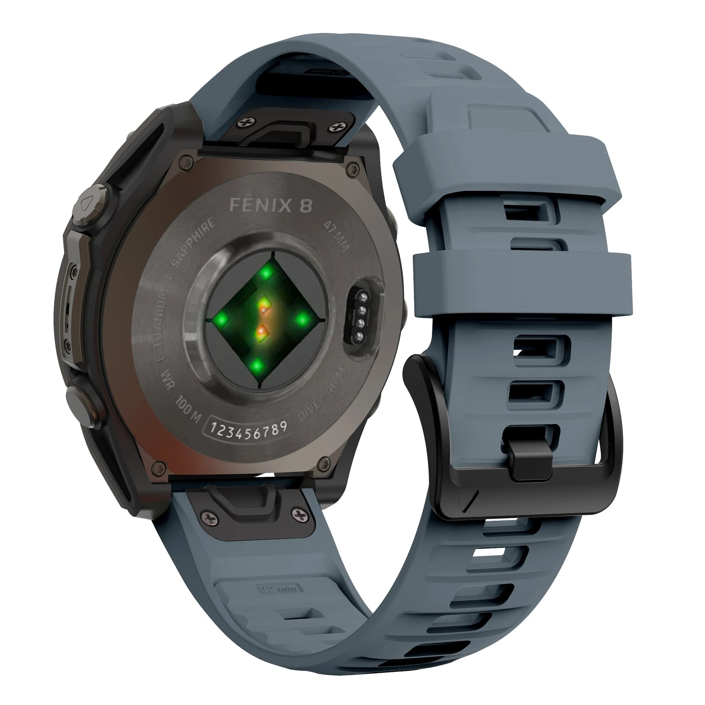 New 20/22/26mm sport Band for Garmin Fenix 8 7X 7 7Pro 7S 6X 6 6S 5X 5S Plus Enduro 2 Forerunner 955 Silicone Quick Fit Strap