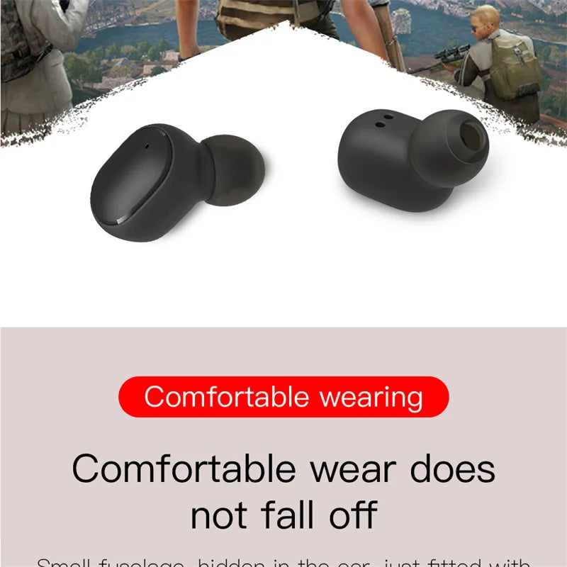 Digital Display Wireless Bluetooth Earphone Sports Running Stereo Bluetooth Earbuds For iPhone Xiaomi Huawei Samsung Headphones