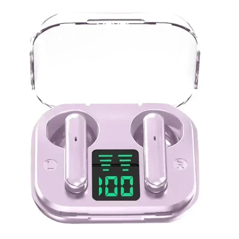 TWS Earpuds Wireless Bluetooth 5.3 Sport Gaming Headsets Noise Reduction Earbuds Mic Headphones with LED Display Earphones
