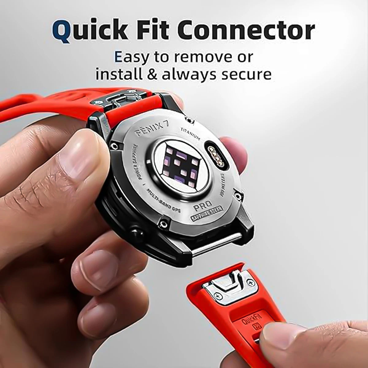 New 20/22/26mm sport Band for Garmin Fenix 8 7X 7 7Pro 7S 6X 6 6S 5X 5S Plus Enduro 2 Forerunner 955 Silicone Quick Fit Strap