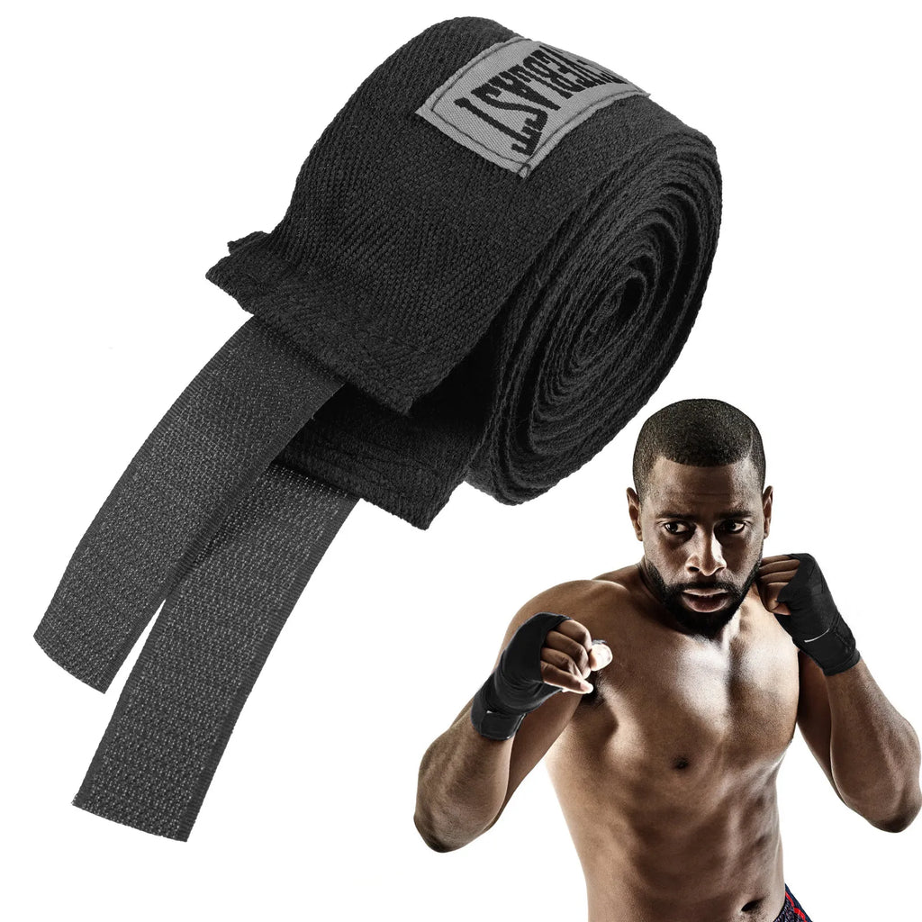 1Pc Boxing Hand Wraps Gym Wrap Bandages Roll Sports Training Comfortable Strap Wrapping Gloves Protector Pure Cotton Bandages