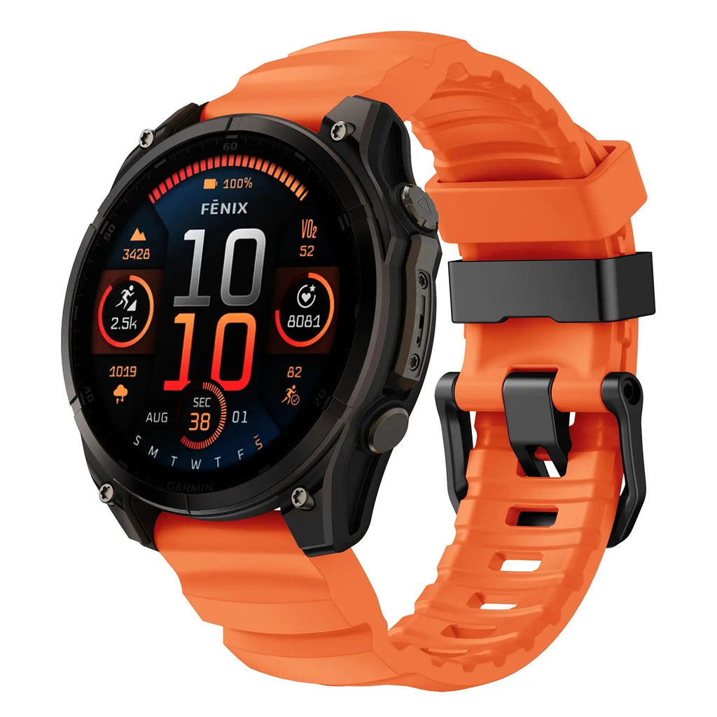 26mm 22mm Quick Fit Strap for Garmin Fenix 8 7X 7 Pro Fenix 6X 6 5X 5Plus Tactix 7 silicone belt bracelet Fenix 8 51mm 47mm band