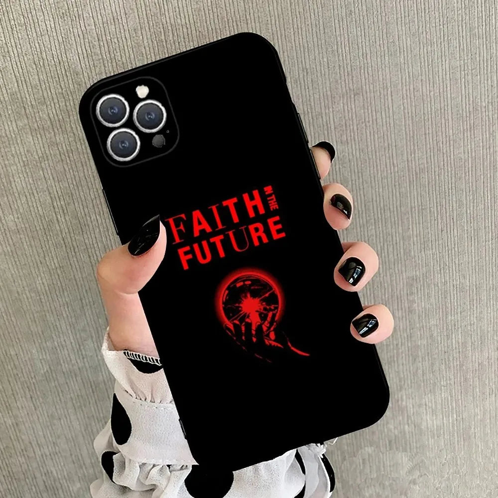Louis Faith Future T-Tomlinson Phone Case For iPhone 15,14,13,12,11,Plus,Pro Max,XS,X,XR,SE,Mini,8,7 Soft Silicone Black Cover