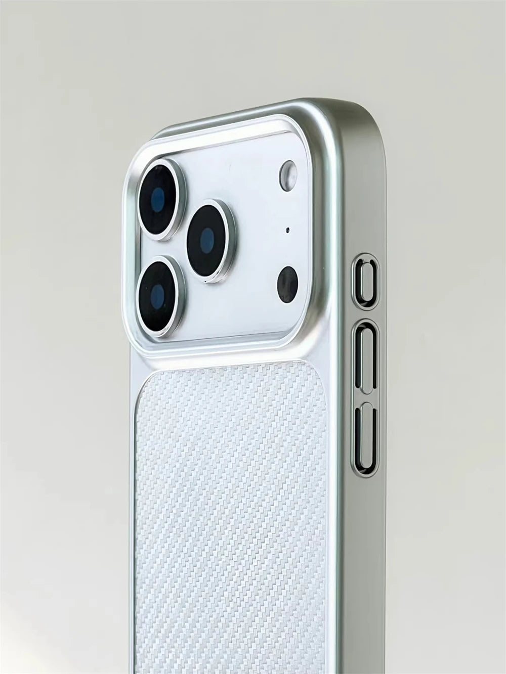 Luxury Business Carbon Fiber Pattern Hard PC Magnetic Case For iPhone 17 16 15 Pro Max For Magsafe Wireless Charging Matte Cover