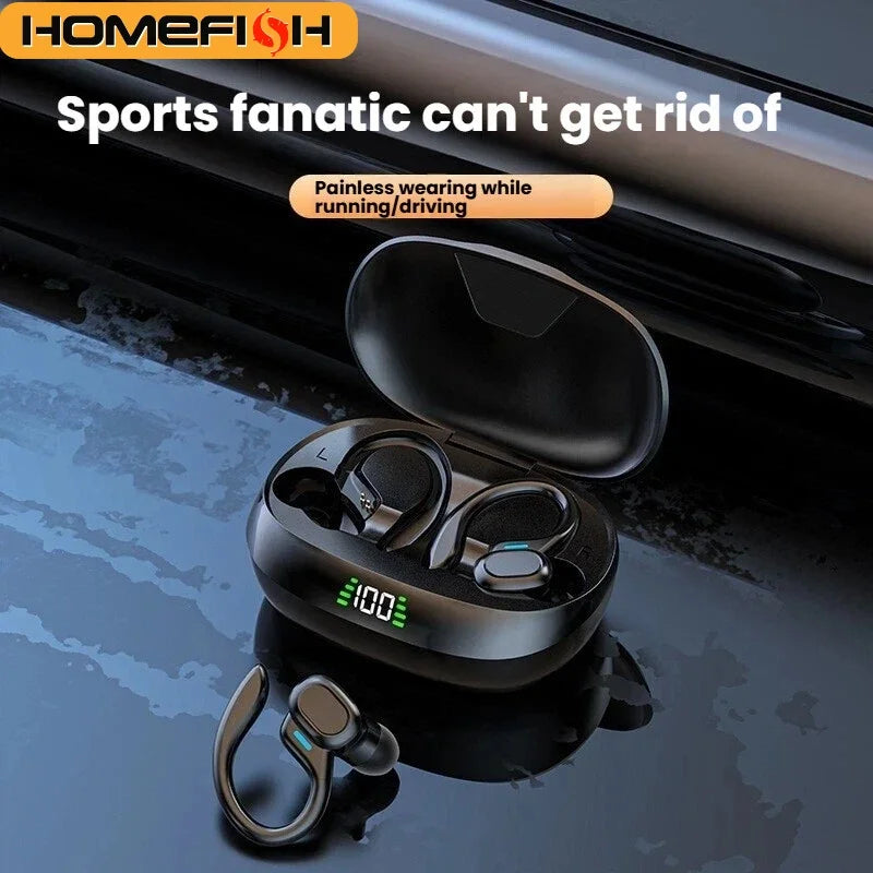HOMEFISH SP16 Wireless Earphones Ture Wireless Earbuds Ear Sports HiFI Stereo Waterproof Headset With Mic TWS Headphone