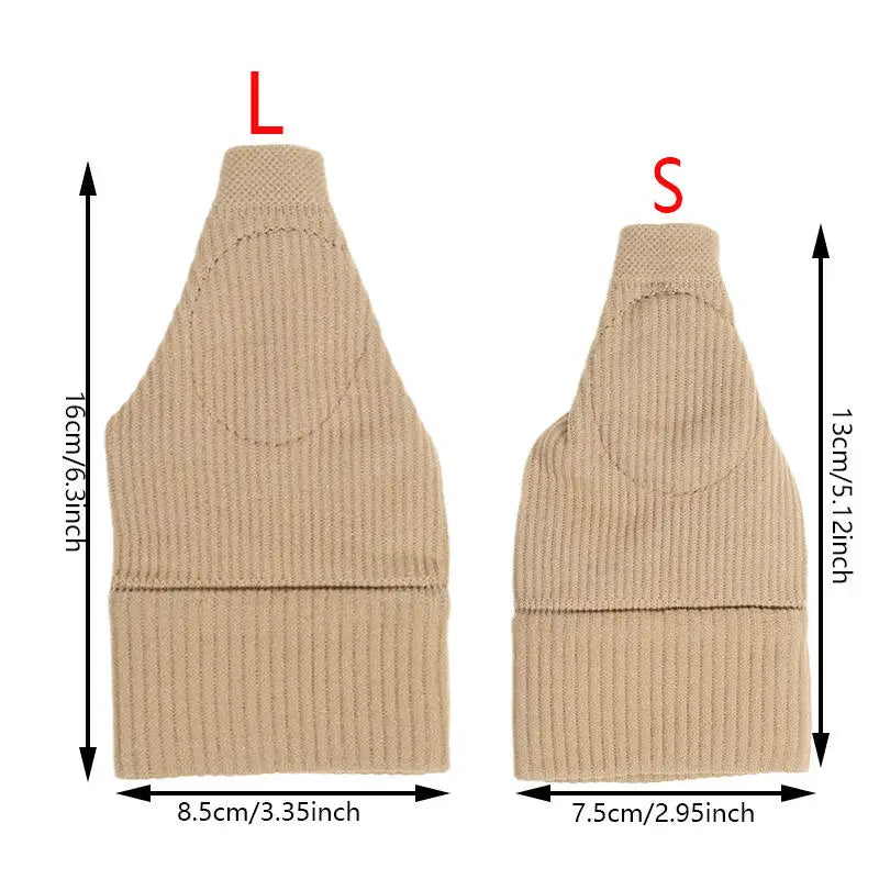 1Pair Wrist Thumb Compression Arthritis Gloves, Breathable Wrist Support Brace Wrist Sleeve With Gel Thumb Injury Pads