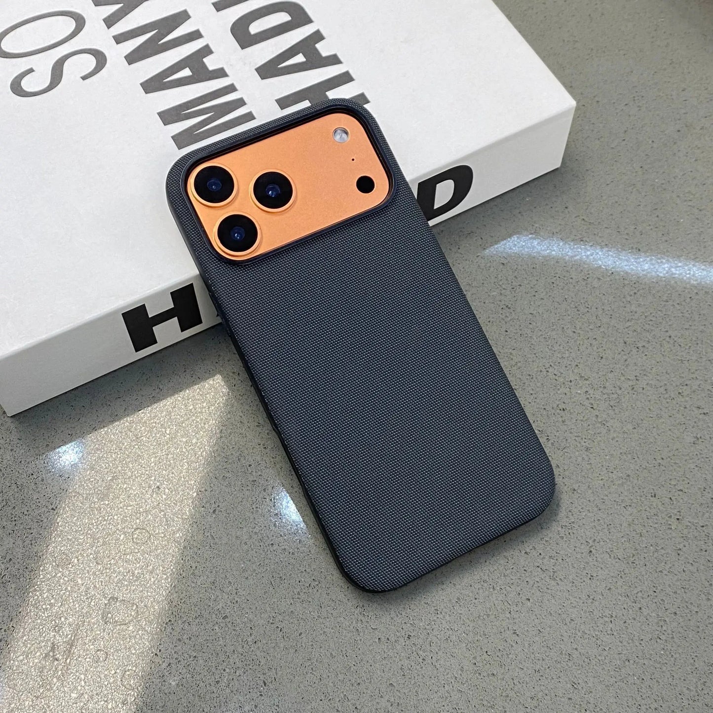 Luxury Tech Woven Magnetic Wireless Charge Phone Case for iPhone 17 Air 16 15 14 13 Pro Max For Magsafe TechWoven Texture Cover