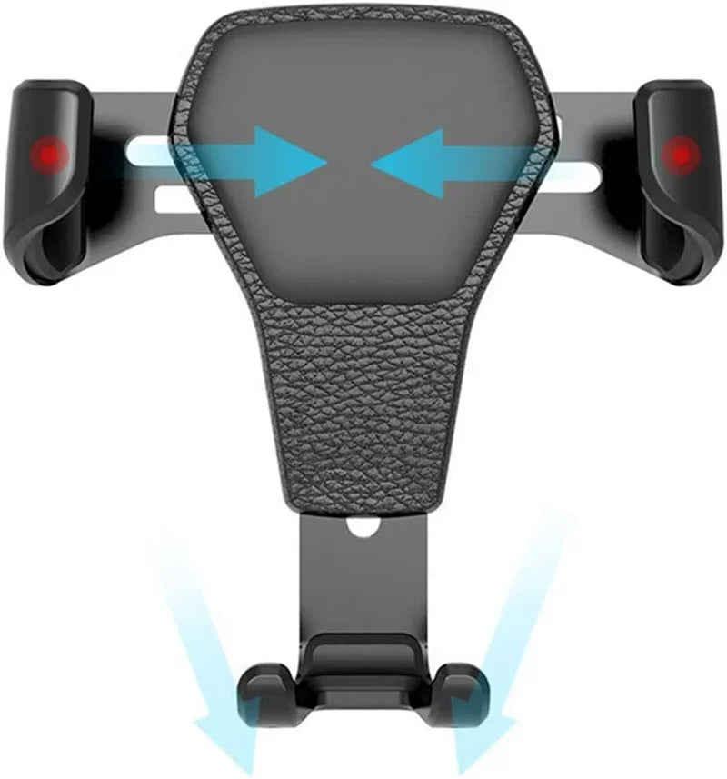 Car Phone Holder Air Vent Clip Mount Gravity Mobile Cell Stand Smartphone GPS Support in Car Bracket For iPhone Samsung Xiaomi
