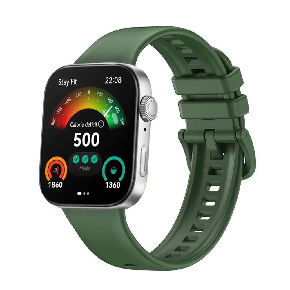 Original Silicone Strap for Huawei Watch Fit 5/5Pro 4/4Pro Wristband Sport Bracelet Wrist Band For Huawei Fit3 Belt Accessorieo