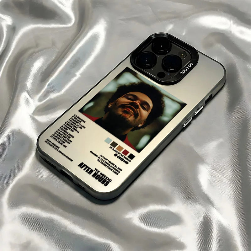 The Weeknds XO Minimalist Poster Phone Case For iPhone 16e 16 15 14 13 12 11 mini Pro Max X XSMAX Anti Fall Matte Back Cover