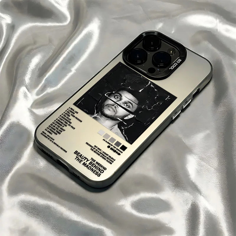 The Weeknds XO Minimalist Poster Phone Case For iPhone 16e 16 15 14 13 12 11 mini Pro Max X XSMAX Anti Fall Matte Back Cover
