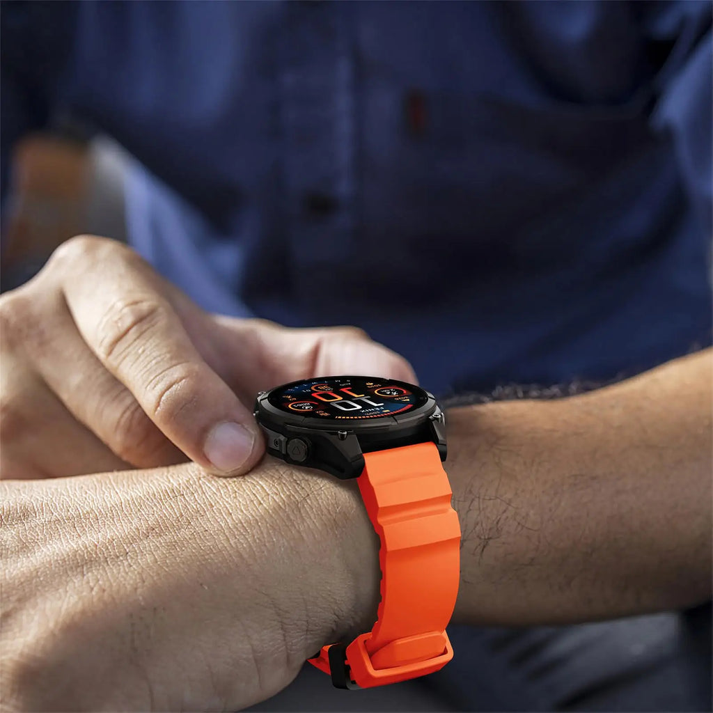 26mm 22mm Quick Fit Strap for Garmin Fenix 8 7X 7 Pro Fenix 6X 6 5X 5Plus Tactix 7 silicone belt bracelet Fenix 8 51mm 47mm band