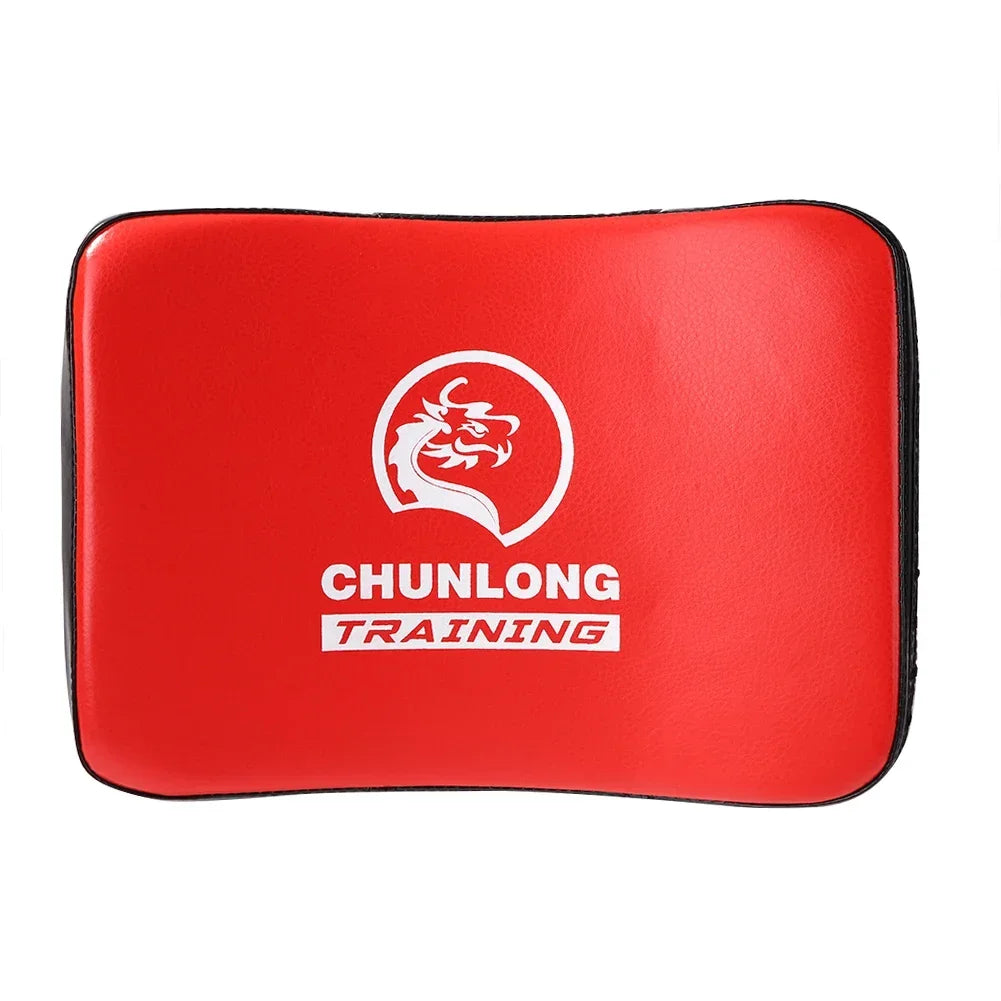 PU Leather MMA Muay Thai Sanda Karate Foot Target Taekwondo Boxing Kicking Pad Thicken Fitness Punching Bag Boxing Target Mat