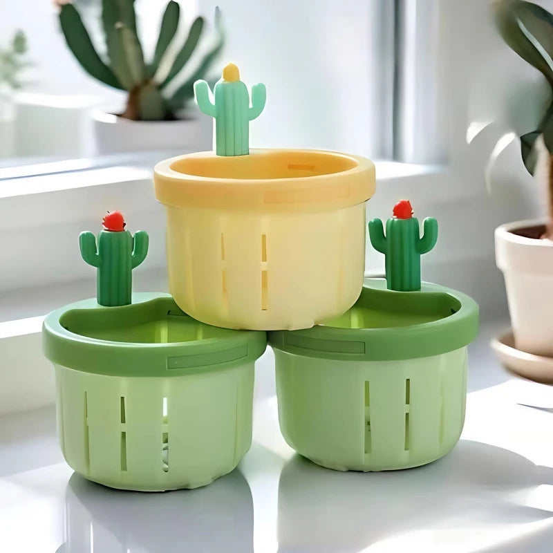 Hanging Drain Basket - Foldable Kitchen Sink Strainer, Multi-Color Over-the-Sink Drain Colander, Space-Saving Vegetable/Fruit Dr