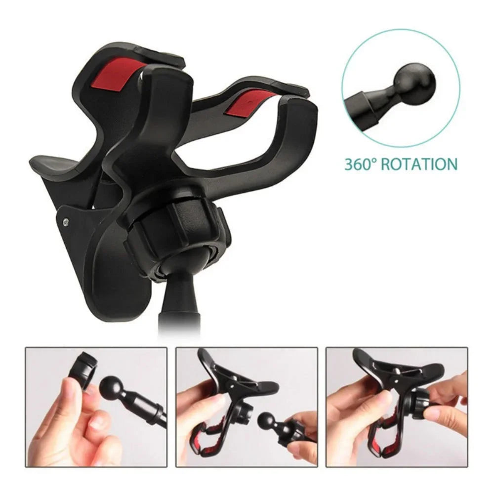 Universal Mobile Phone Bracket Clamp Bedside Desktop  Long Arm Lazy Person Phone Stands Support For iPhone Xiaomi Huawei Samsung