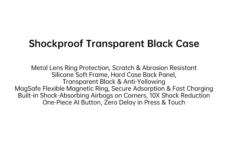 Lenovo Brand for Magsafe Transparent Phone Cases For iPhone 17 Pro Max 15 16 Pro Max Magnetic Shockproof Cover