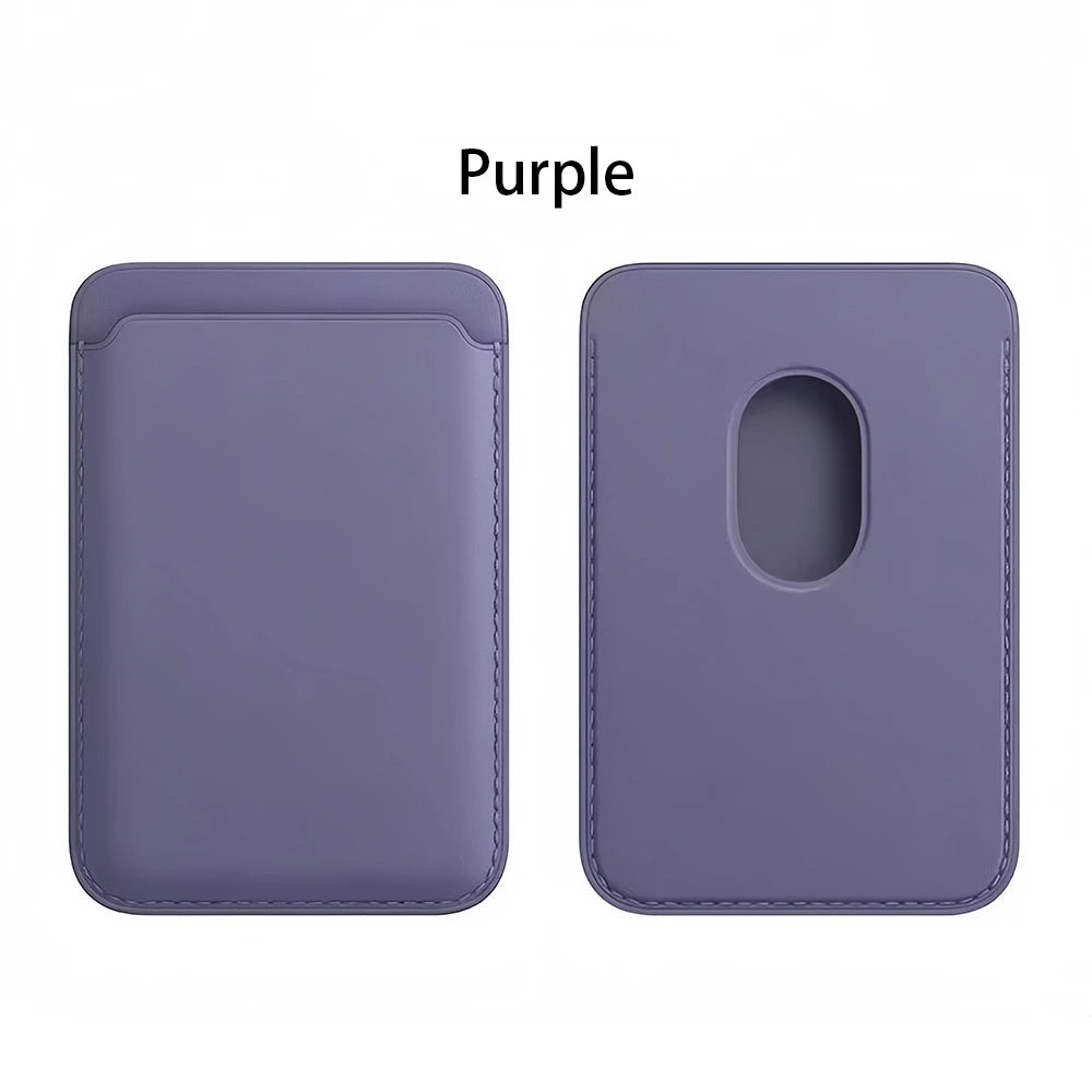 Leather Wallet Case Holder For Magsafe iPhone 16 Pro Max Magnetic Wallet Leather Compatible For iPhone 15 14 13 12  Accessories