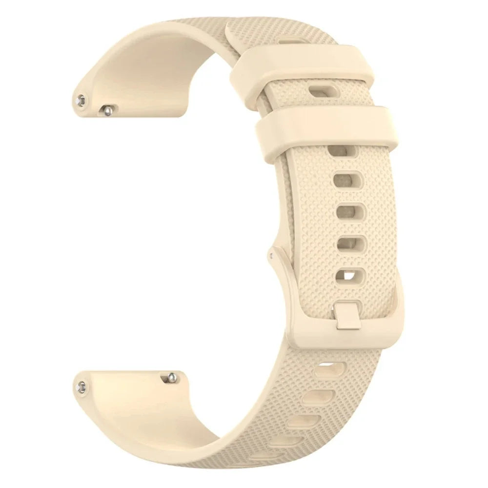 Sport 20 22mm Silicone Strap For Garmin Venu 4 45mm/Forerunner 165 265 570 Bands For Garmin Vivoactive 6 5 4/Venu 3 Sq2 Bracelet