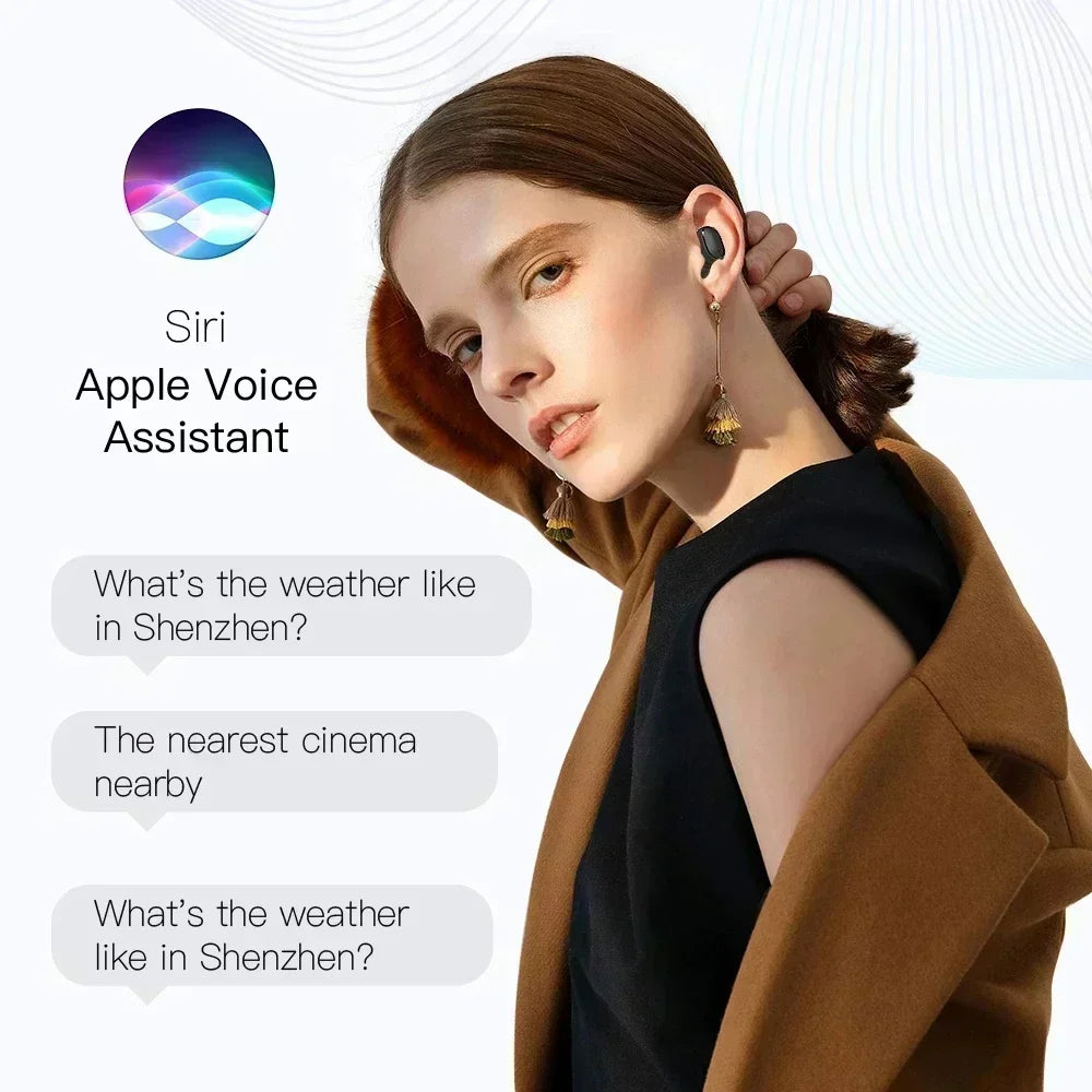 TWS E6S Bluetooth Earphones Wireless bluetooth headset Noise Cancelling Headsets With Microphone Headphones