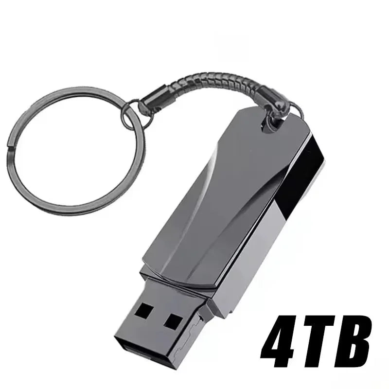 16TB USB Flash Drive Ultra-large Capacity Waterproof USB 3.2 High-speed Transfer Metal U Disk 8TB 4GB USB Memory Drive