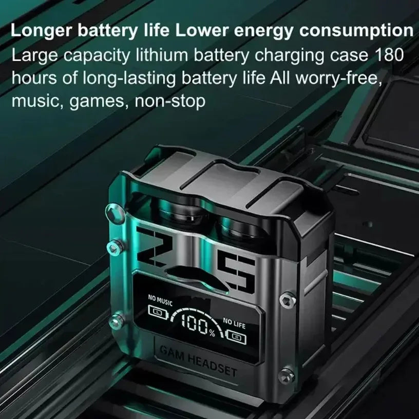 M25 Bluetooth 5.3 Earphones Noise Canceling Earbuds Wireless Headphones HD Call Stereo Sports Headsets With Mic