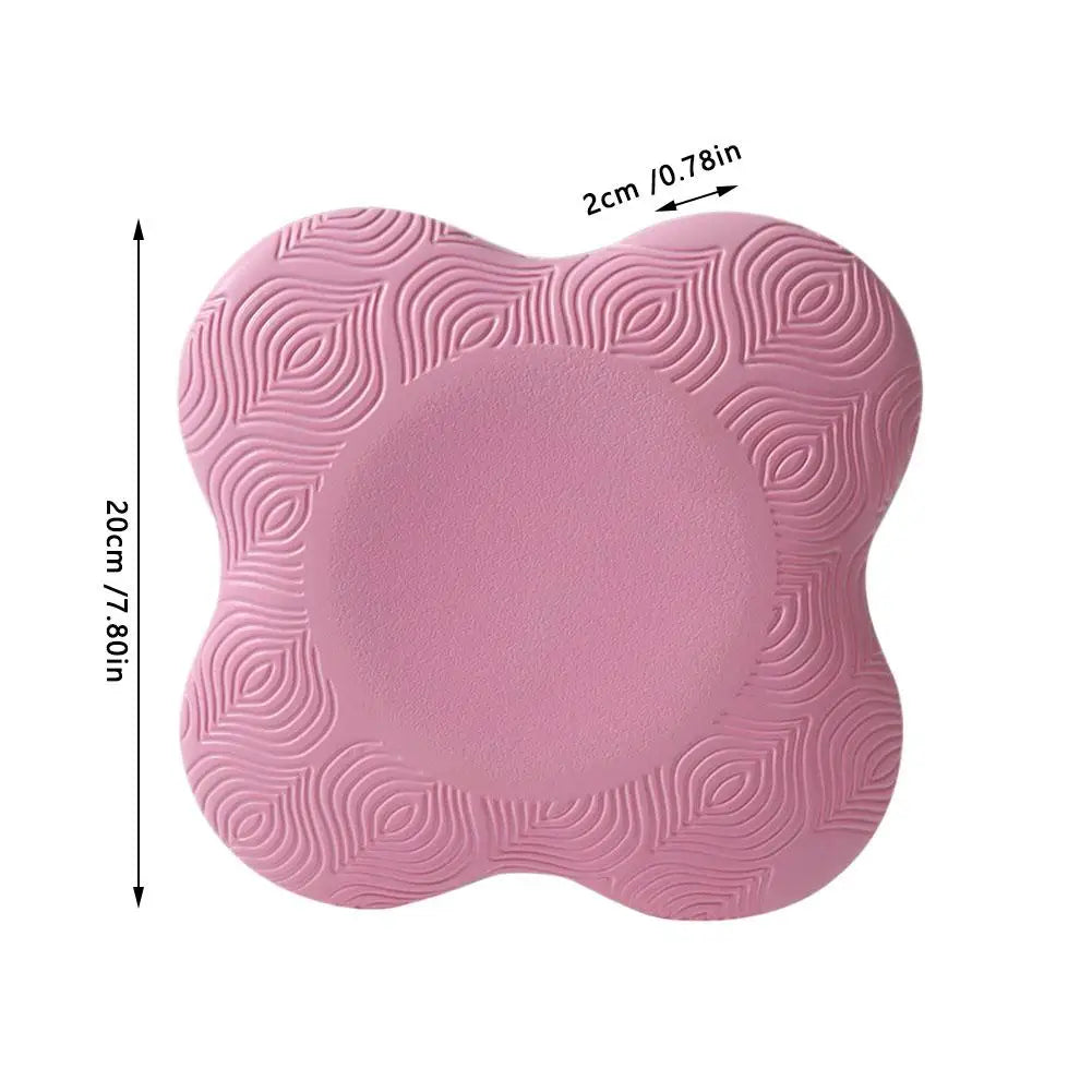 Portable Yoga Kneeling Cushion Thickened Flat Support Mat Knee Pad Portable Elbow Pad Yoga Mat Sports Fitness Pad