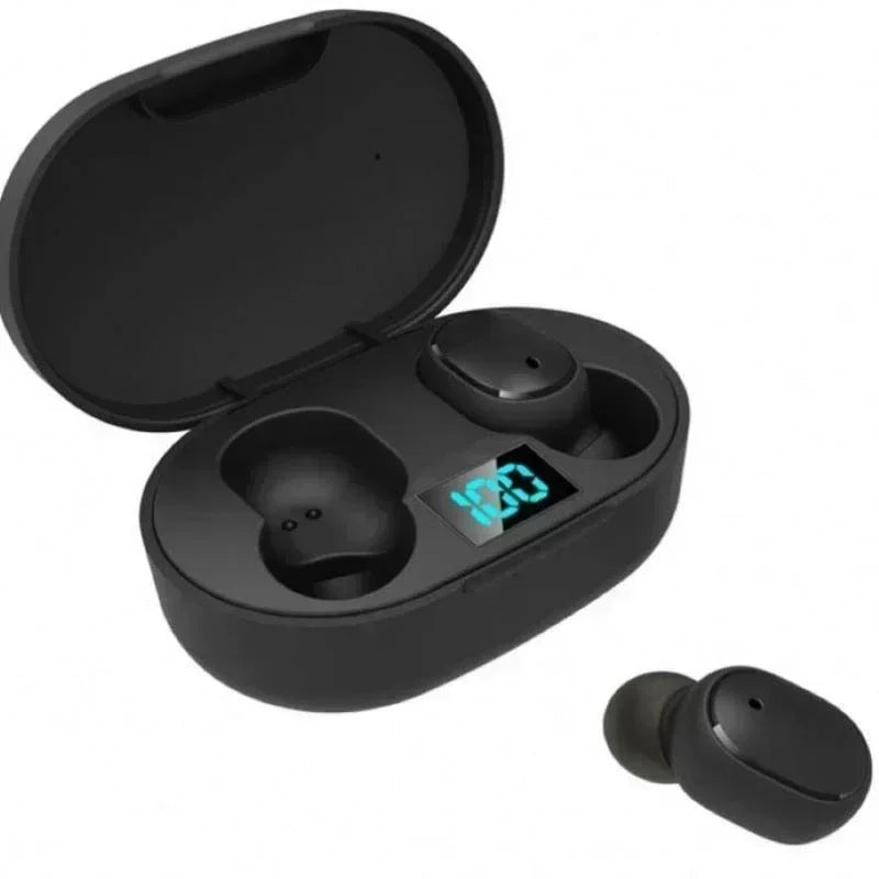 E6S TWS Bluetooth Earphones Wireless Bluetooth Headset Noise Cancelling Headsets with Microphone Headphones for Xiaomi Huawei