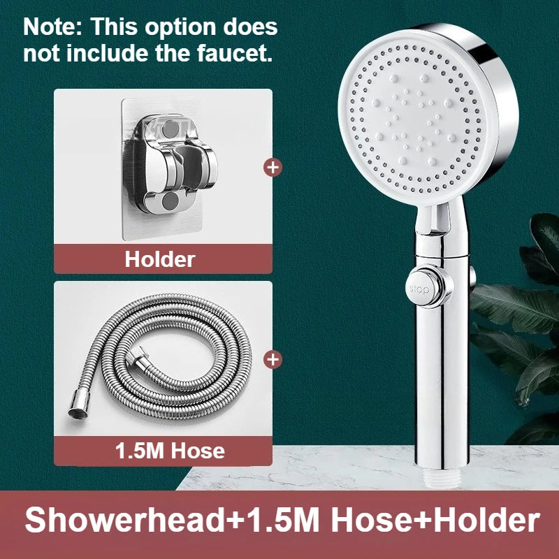 Bathroom Mixer Faucets Deck Mounted Shower Faucet Household Toilet WashBasin Hot and Cold Tap Multifunctional Chrome Faucet