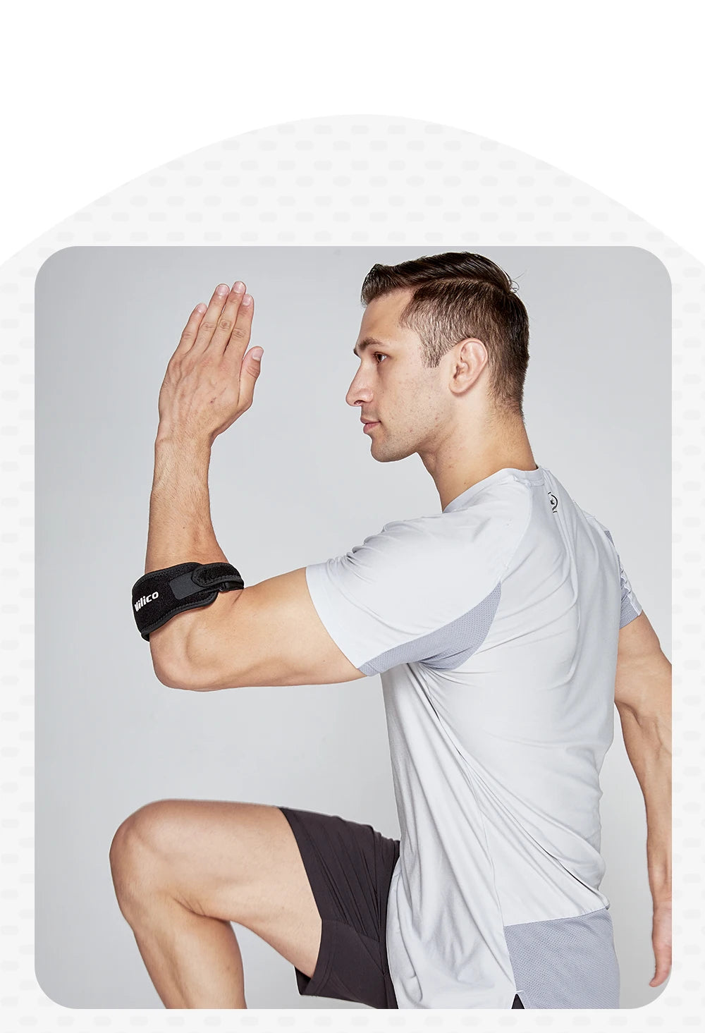 1Pc Tennis Elbow Brace Strap for Tendonitis Joint Pain Adjustable Elbow Support for Gym Basketball Tennis Golf Elbow Protector