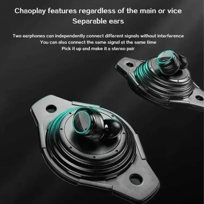 M25 Bluetooth 5.3 Earphones Noise Canceling Earbuds Wireless Headphones HD Call Stereo Sports Headsets With Mic