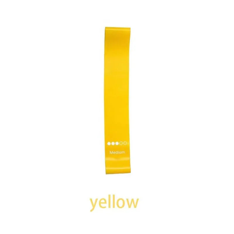 1/5/6pcs Yoga Resistance Rubber Bands Indoor Outdoor Fitness Equipment 0.35mm-1.1mm Pilates Sport Training Workout Elastic Bands
